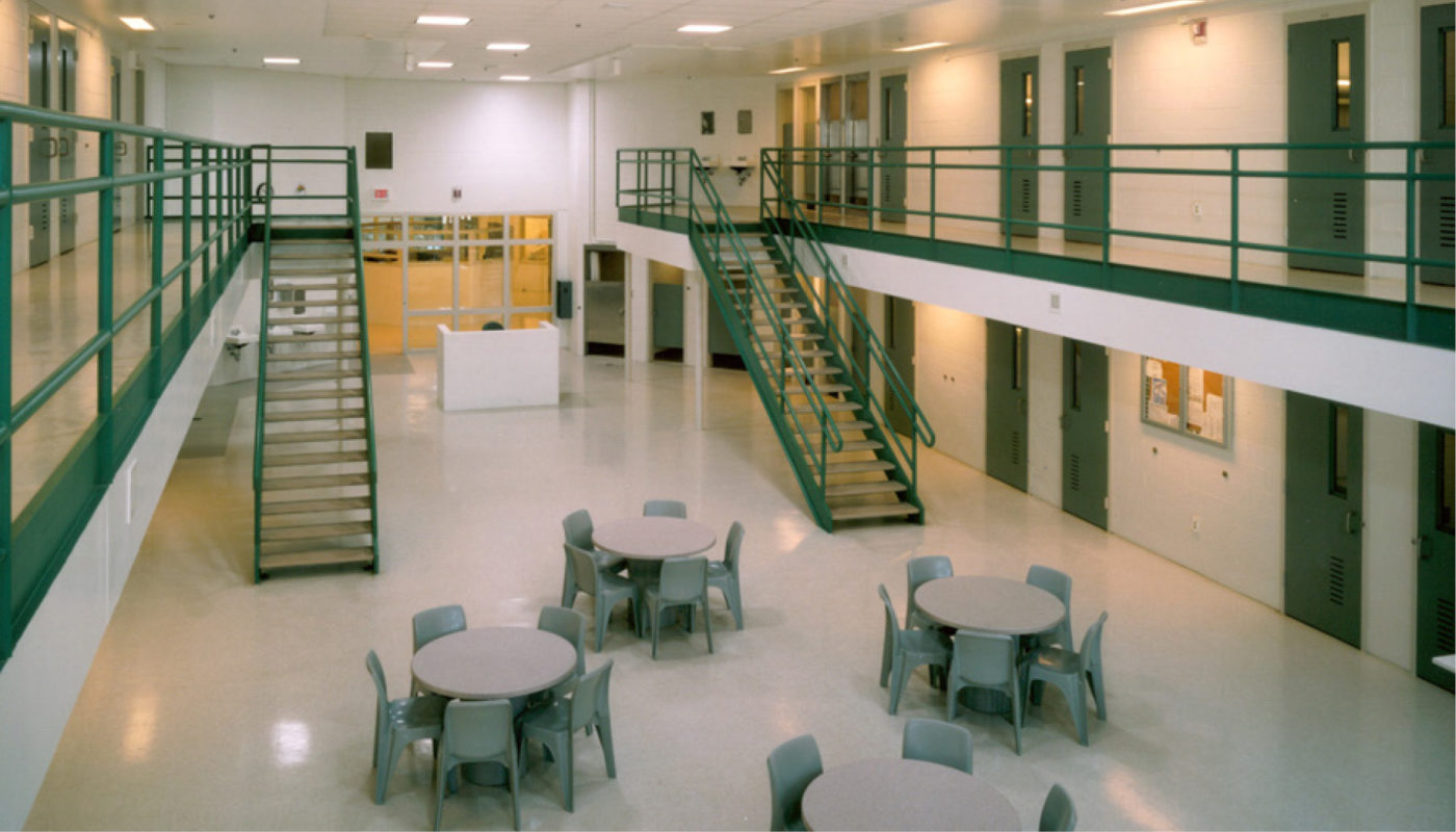 Fluvanna Correctional Institution (FCI) is a facility that houses women inmates. It provides a secure environment with various rooms, including one dedicated to group activities and dining. This particular room is