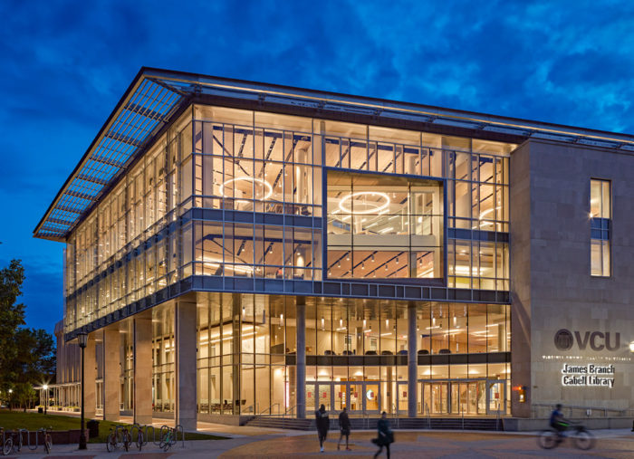 VCU Cabell Library Expansion Earns LEED Silver Certification